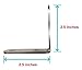 Corner Brace Set (Also know as - Corner Braces, L Bracket, angle Brackets, Right angle bracket, L shaped bracket, angle brace, metal angle brackets, angle brackets, angle support brackets)