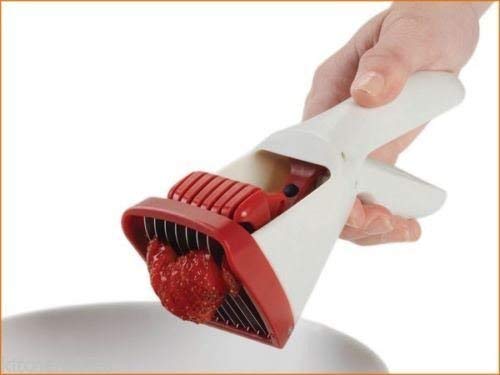 Chef'n Strawberry Slicester Hand-Held Strawberry Slicer, 8 long - 102-143-005 - Thumbnail 4