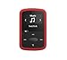 Silicone Skin Case Cover For SanDisk Clip Jam MP3 Player 2015 Release (Model SDMX26), Red/Orange