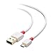 Cable Matters 2-Pack USB to Micro USB Cable (Micro USB Charging Cable) in White 6 Feet
