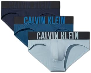   Intense Power Lジョックストラップ 3枚 Calvin Klein Men's Intense Power 3-Pack Jock Strap Black/Teal