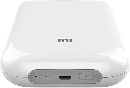 Amazon 日本正規代理店品 Xiaomi Mi ポータブル フォトプリンター スマホプリンター 15秒arフォト写真 Arオーディオフォト Bluetooth接続 フォト用紙 5枚 スマホプリンター フォトプリンタ 通販