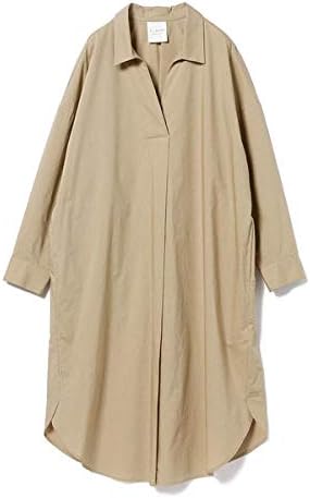 Amazon レイ ビームス Ray Beams Ray Beams スキッパー コクーン シャツワンピース Beige 0 ワンピース チュニック 通販