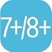 OCYCLONE Compatible with iPhone 8 Plus 7 Plus Case - Blue