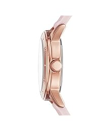 Reloj deportivo analógico de silicona y metal de cuarzo Redondo de Skechers para mujer