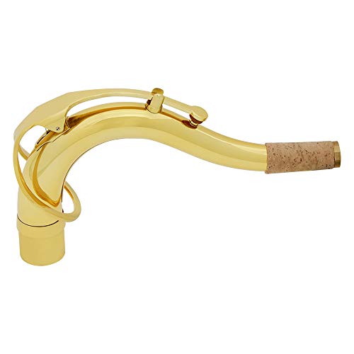 Muslady Brass Tenor Saxophone Sax Bend Neck 27.8mm Saxophone Accessores Parts Gold