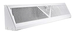Accord ABBBWH18 Baseboard Register with Sunburst