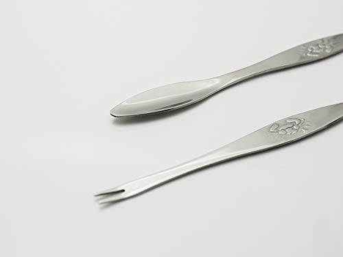 4 Solula+Seafood+Crackers+Forks+6+Piece