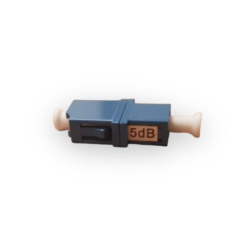 CHB Fibre Optic Attenuators 1dB 5dB 10dB 20dB Fixed Value SC LC APC UPC Male to Male/Female Single Mode 1310nm 1550nm Fiber Connector Attenuation (5dB LC/UPC Female to Female)