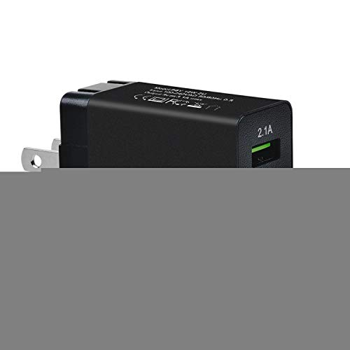 ABLEGRID 5V 1A/2.1A Dual USB Port Power Charger for Harman KARDON Esquire Mini