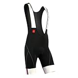 Santic NEW Men's Thickening Cusion Bib Front Cycling Shorts PADDED Tights Pants Size XXXL