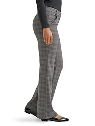 Lee Women's Wrinkle Free Mid Rise Bootcut