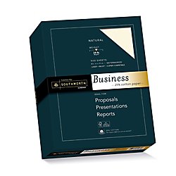 Southworth 25% Cotton Business Paper, 8.5” x 11