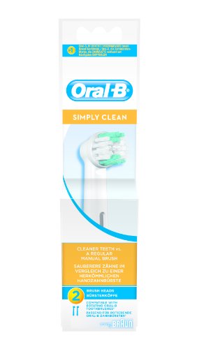 Oral-b eb17b-2 refill simply clean 2st (4210201850380)