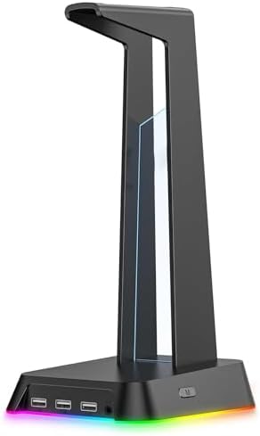 Usb Headset Base سعر KASTWAVE Gaming Headset Stand, Versatile Desktop Headset Holder ...