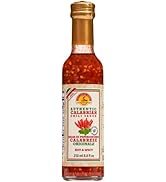 Calabrian Chili Pepper Italian Hot Sauce, Real Ingredients, 250ml (8.8 fl oz), Great on Chicken W...