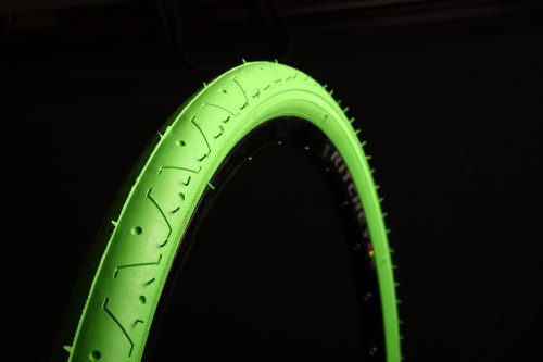 neon green mountain bike