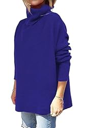 EFAN Womens Oversized Chunky Tunic Pullover