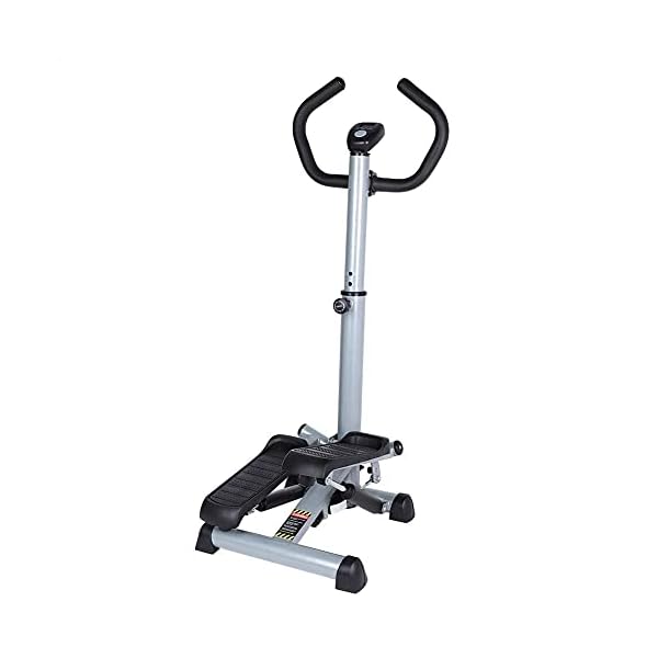 Yosoo-Health-Gear-Stair-Stepper-Pedal-Exerciser-Step-Machine-Fitness-Equipment-for-Exercise Stair Stepper, Step Machine Pedal Exerciser Adjustable Resistance Stair Climber Gym Step Swing Fitness Equipment with…