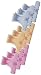 Diane Frosty Butterfly Clips Assorted Colors, Small, 2.25