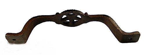 Star Cast Iron Antique Style Rustic Barn Handle Gate Drawer Pull