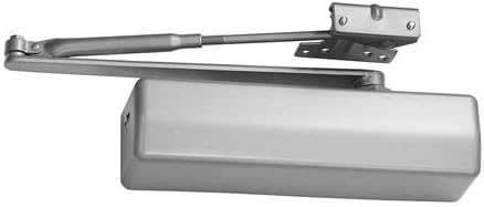 Door Closer, Hold Open, Aluminum, 11-5/8 In