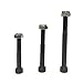 Z-FIRST Pro Scooter Pegs CNC Aluminum Pegs for Stunt Scooters with Hardware (Gold)