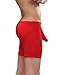 Winday Men's Sexy Briefs Thong G-string Elastic Smooth Bikini Airplane Underwear N4011 L/US M Red