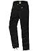 HARD LAND Men's Tactical Pants Ripstop with 14 Multi Pockets Water Resistant Gusseted Work Cargo Pants Black 36W×32L