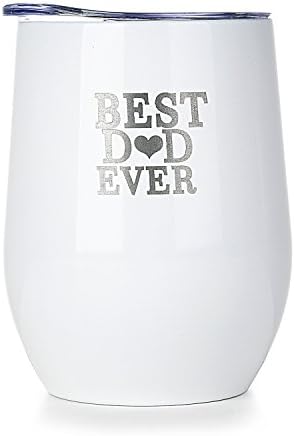 Amzyt Stainless Steel Tumbler With Lid 12 Oz Travel Orange Juice Insulated Stainless Steel Cup Made Of Food Grade Stainless Steel For Birthday Beverage White Glasses