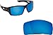 Seek Optics Compatible/Replacement Lenses for Oakley Eyepatch 2 Blue Mirror