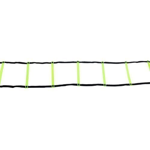 ND Sports Agility Ladder – Speed & Footwork Training Ladder with Flat Rungs – Adjustable Fitness Ladder for Football, Boxing, Coordination & Strength (Black, 4m)