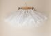 Ruiyuhong Women A-Line Muiti-Color Short Petticoat Crinoline White