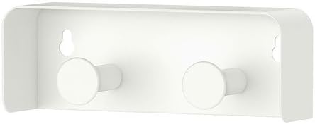 IKEA ENUDDEN - Toallero con 2 perillas, blanco: Amazon.es: Hogar