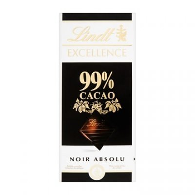 Lindt Chocolate Excellence 99% Cocoa Chocolate Bar, 1.8-Ounce (Pack of 8)