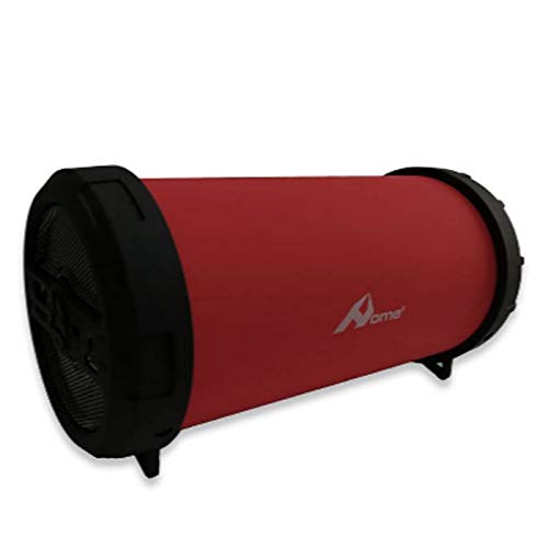 Home spa-030 – Enceinte Bluetooth sans Fil, Couleur Rouge
