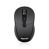 EagleTec M130 Wireless Bluetooth 3.0 4-Button Mouse With Adjustable DPI (1000, 1500, 2000) For MS Windows and Mac OS