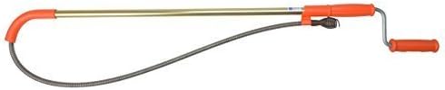 General Pipe Cleaners T6FL-DH Teletube Toilet Auger with Down Head by General Wire Spring