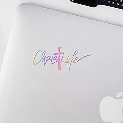 Decal Stickers Of Fancy Script Christ Life S