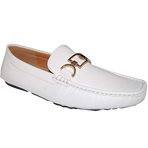 white and gold mens dress shoes