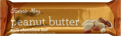 FANNIE MAY MILK CHOCOLATE PEANUT BUTTER BAR, 1.8 OZ