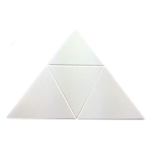 Super Cool Creations White Triangle Mosaic Wall Tiles - Pack of 10-20cm x 20cm
