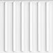 mDesign Silicone Heat-Resistant Hair Care Styling Tool Mat Tray for Curling Irons, Flat Irons, Straighteners, Sticks, Wands - Non-Slip, Waterproof - Bathroom, Bedroom Organizer - White
