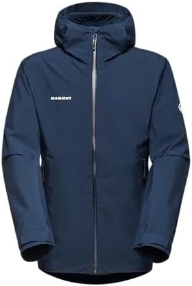 Mammut Stoney HS Jacket - Men's Black/White Small at Amazon Men's