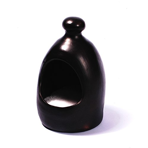 Ancient Cookware Black Clay, La Chamba Salt Pig