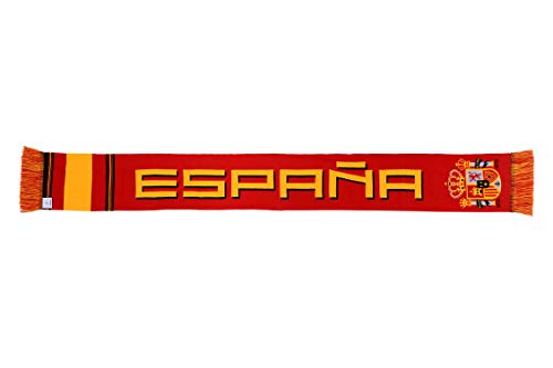 Euroscarves National International Soccer High-Definition HD Knit Scarf (Spain) - Thumbnail 2