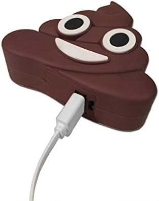 Mainroom Studios Poop Creative Cartoon External Power Bank for Samsung Galaxy, iPhone, iPad - 8800 mAh