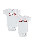 World-Accents Twins Infant One Piece Bodysuit - 1 of 2, 2 of 2