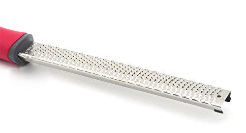 Stainless Steel Grater, Cheese, Lemon, Ginger & Potato Zester with Plastic Cover