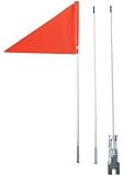 Diamondback Safety Flag, 6-Feet, Orange
